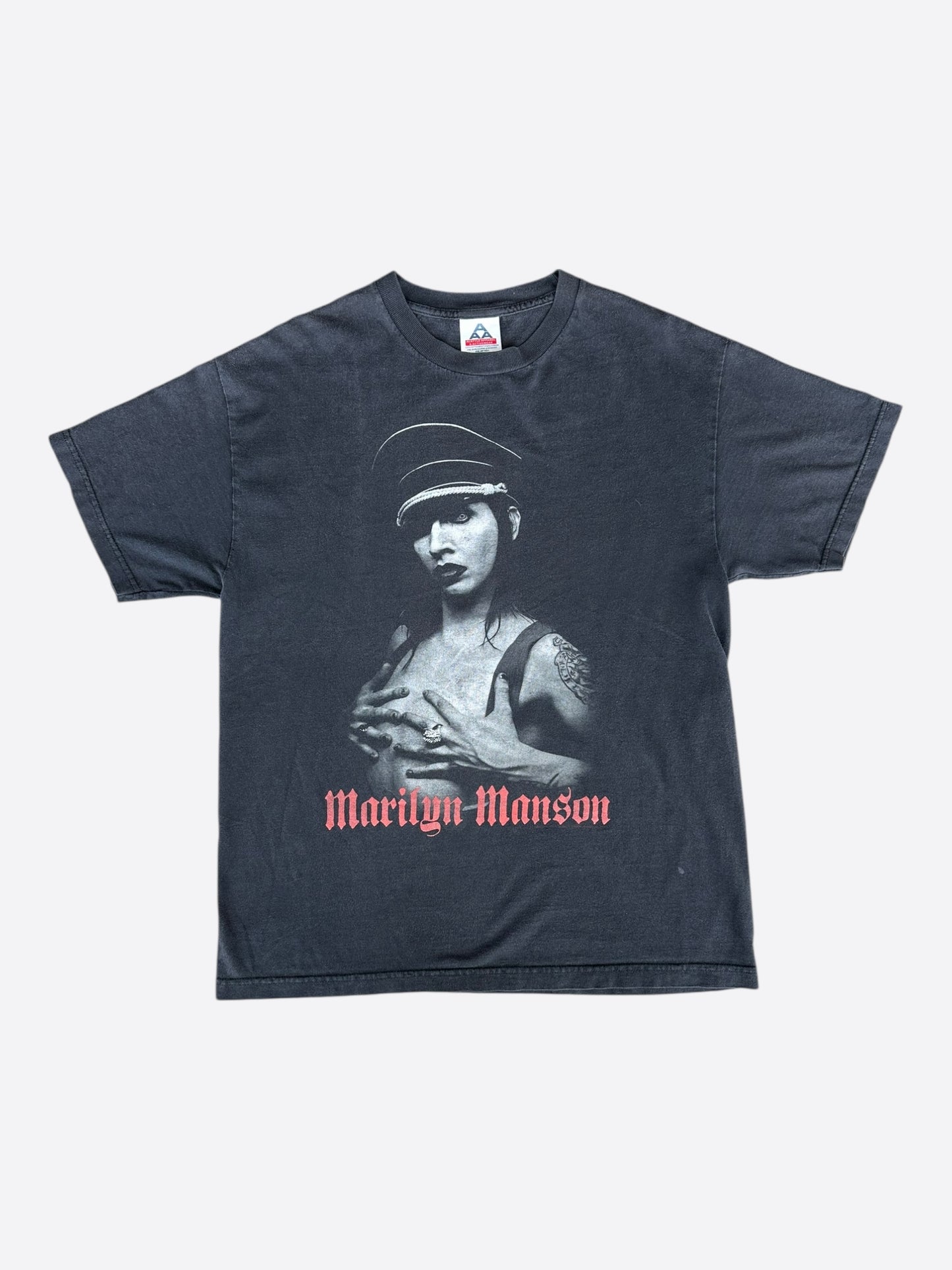 Vintage Black Marilyn Manson Graphic T-Shirt