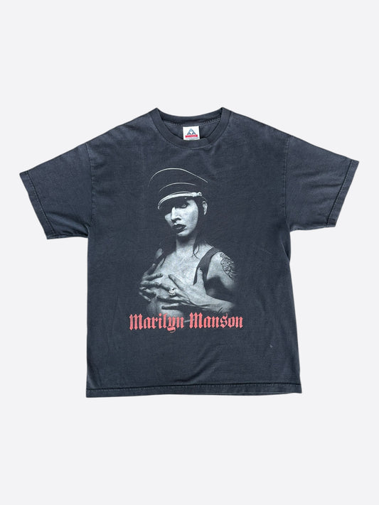 Vintage Black Marilyn Manson Graphic T-Shirt