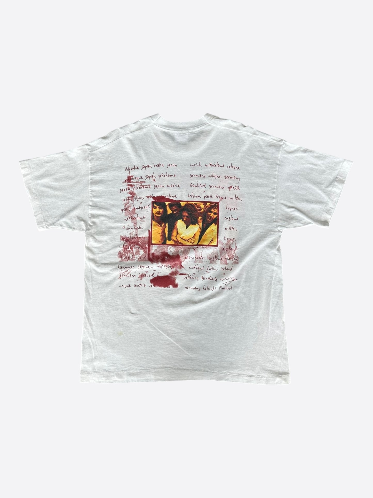 Vintage White Bon Jovi These Days Tour T-Shirt