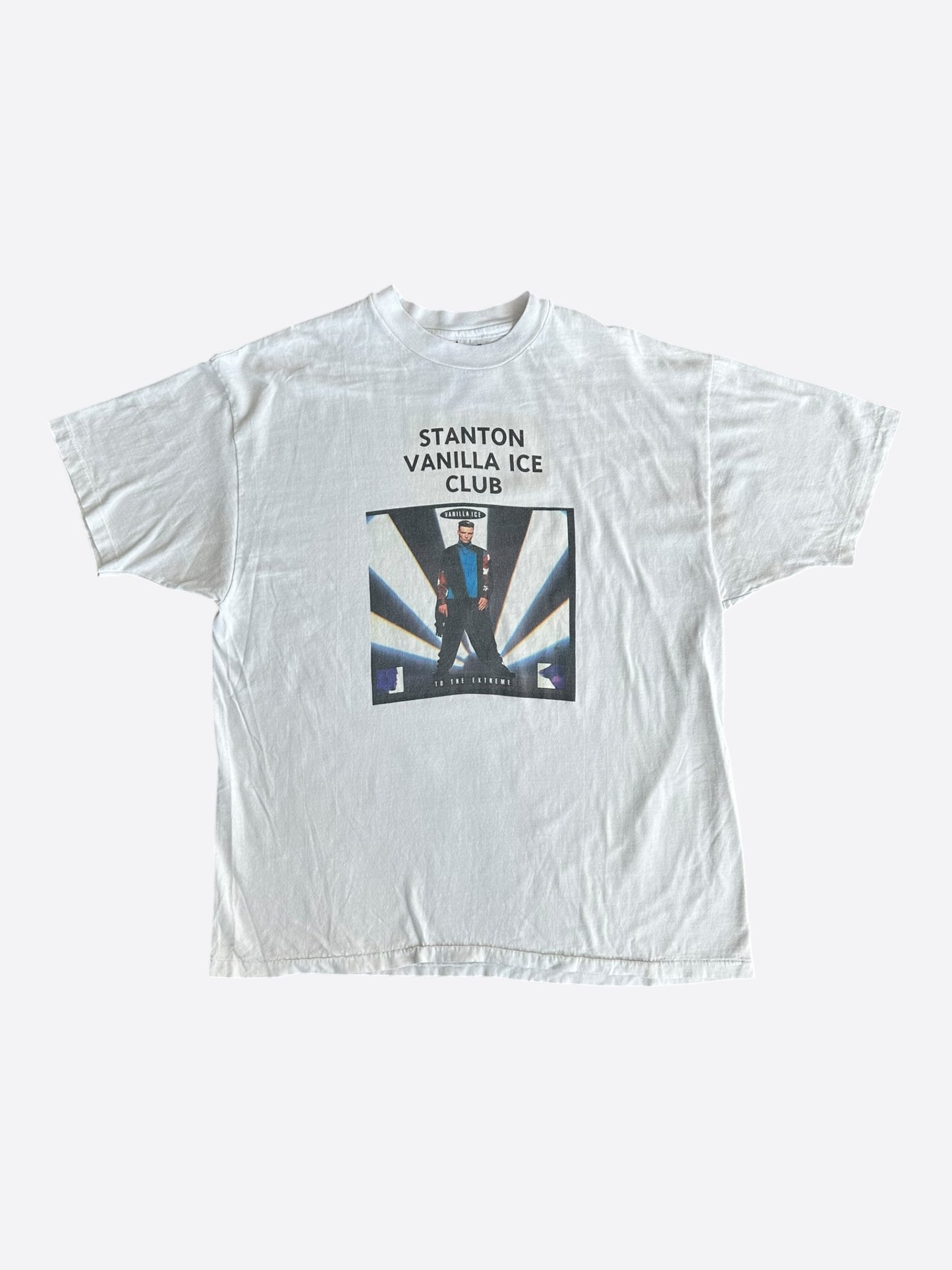 Vintage White Vanilla Ice Mind Blowin Album T-Shirt