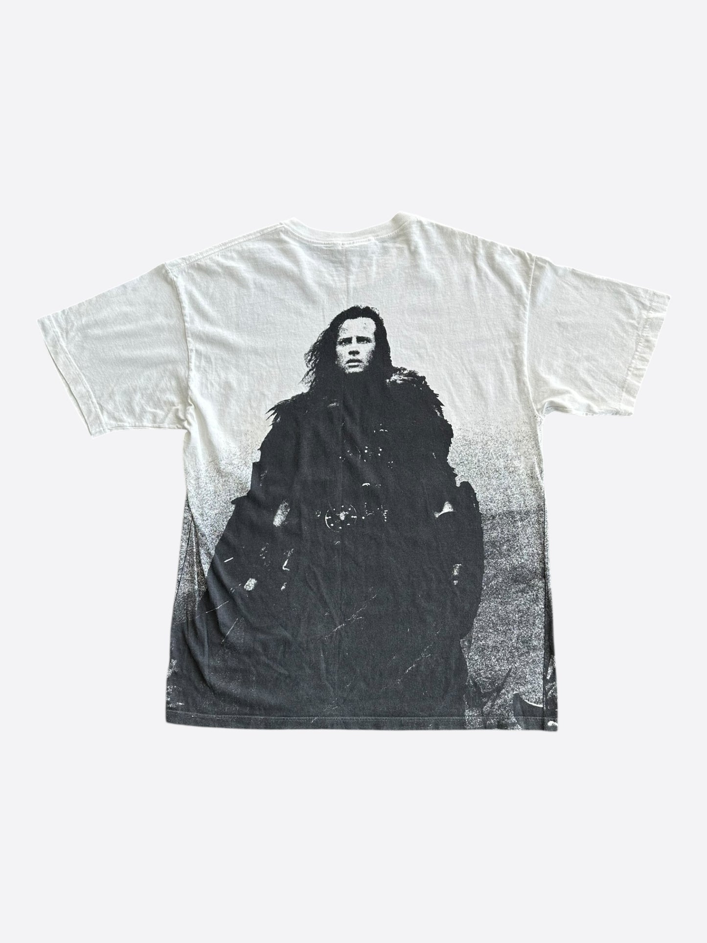 Vintage White Highlander Movie Promotion T-Shirt