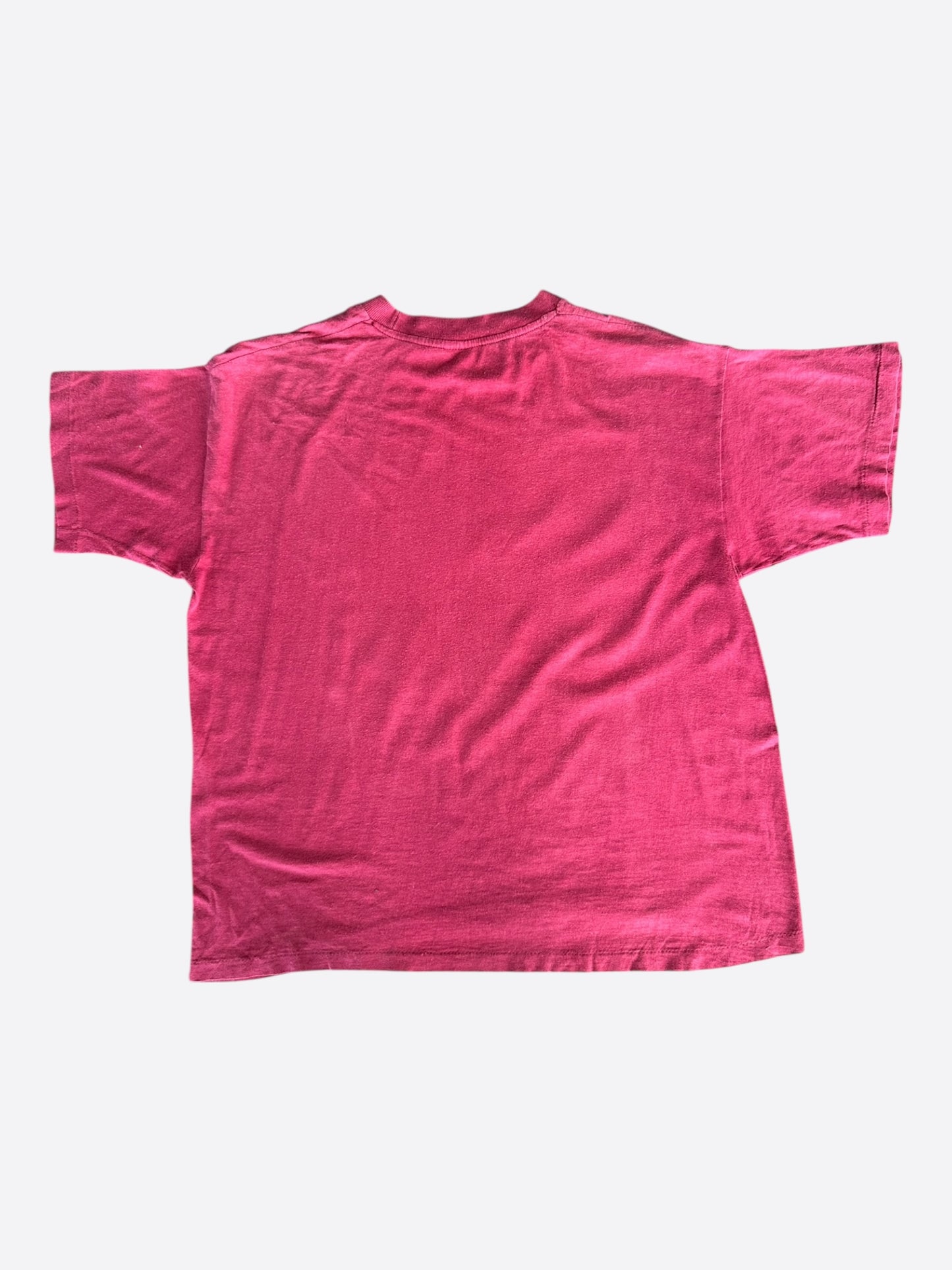 Vintage Red Michaelangelo Graphic T-Shirt