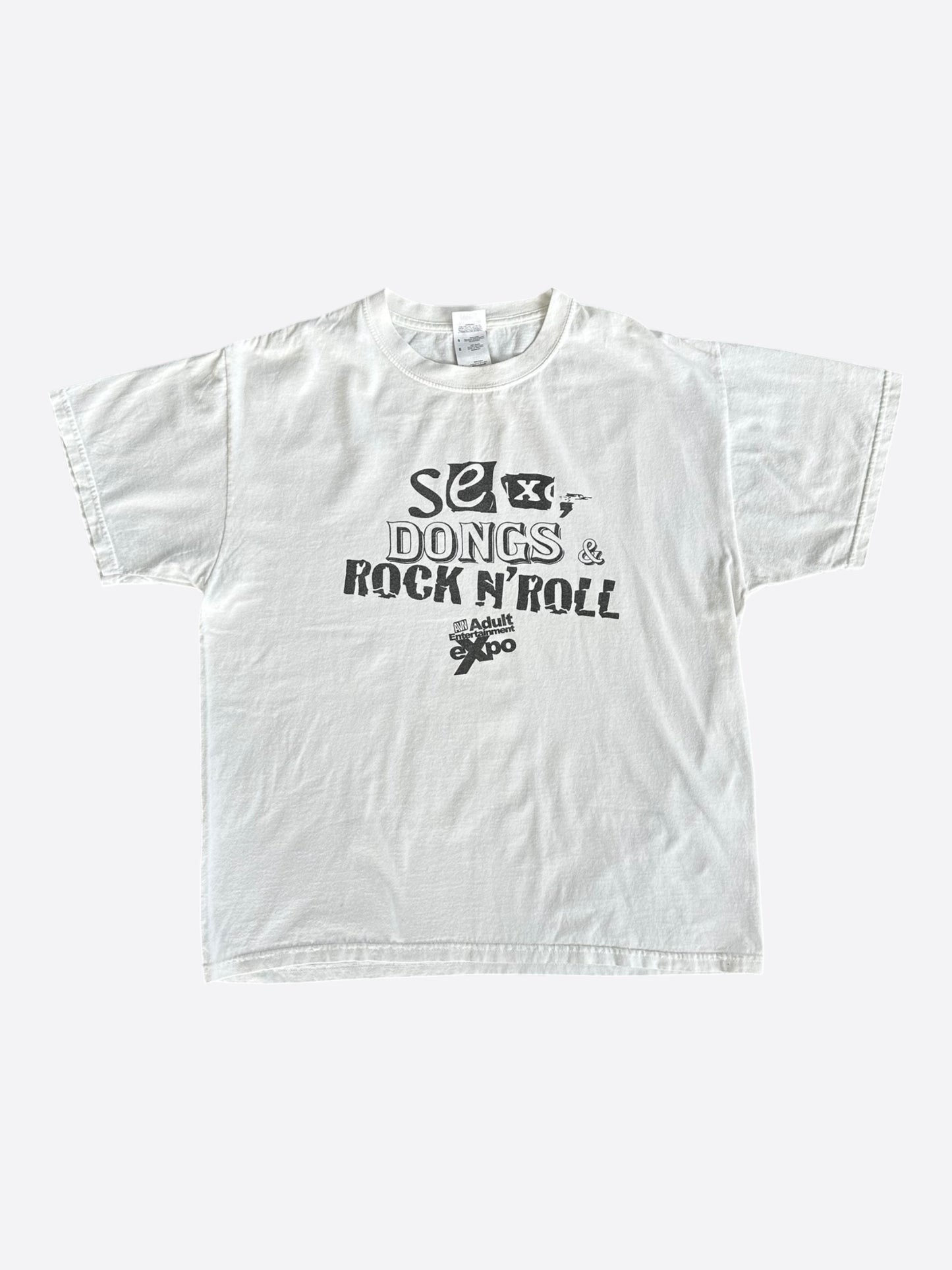 Vintage White AVN Adult Entertainment Expo T-Shirt