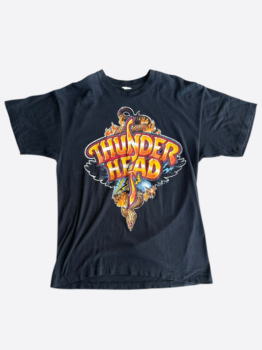 Vintage Black Thunderhead Killing With Style Graphic T-Shirt