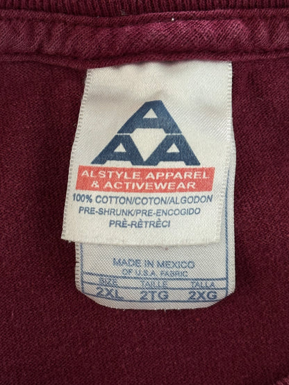 Vintage Burgundy Martin Luther King Graphic T-Shirt