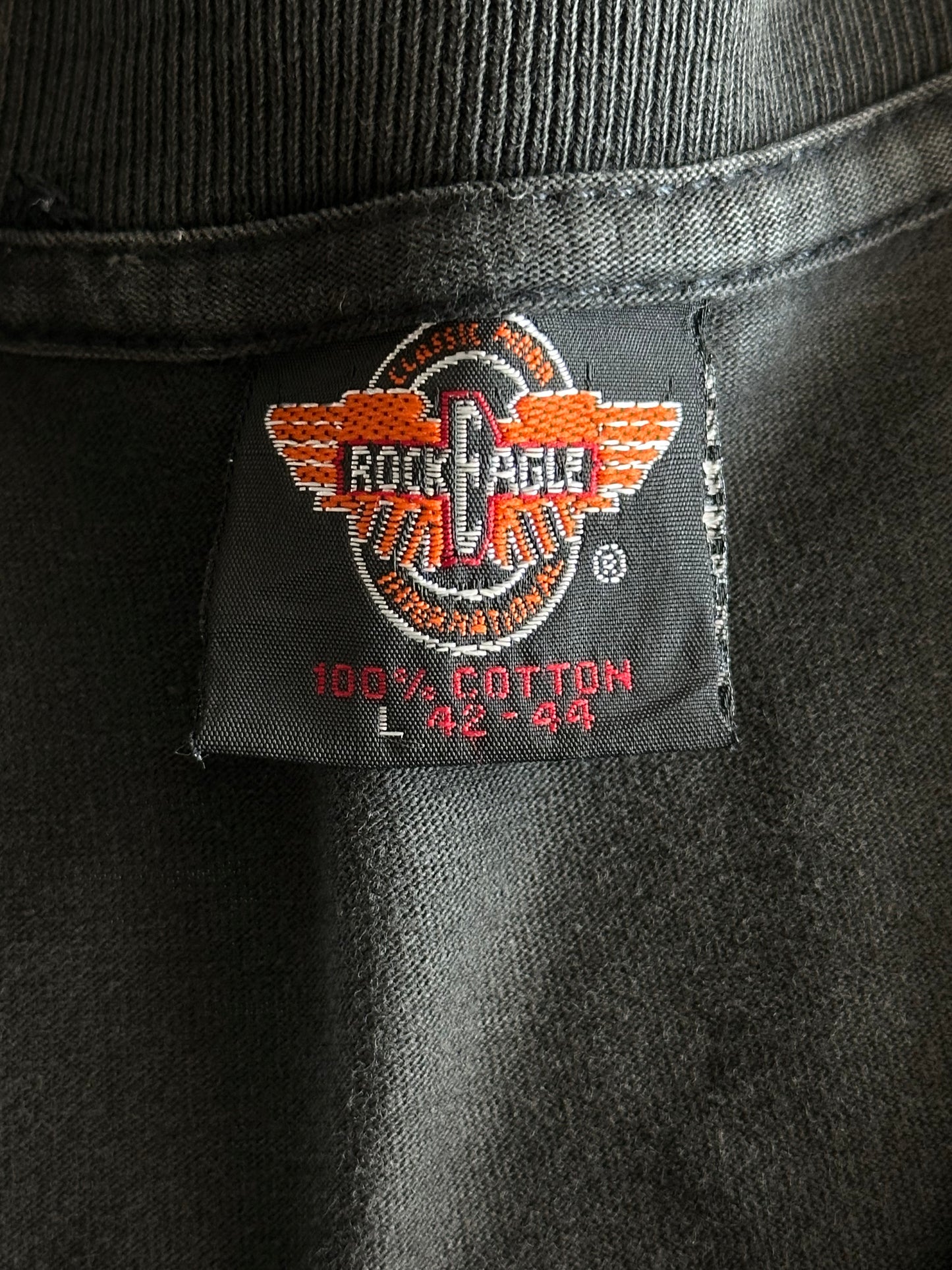 Vintage Black KISS Hot In The Shade World Tour T-Shirt