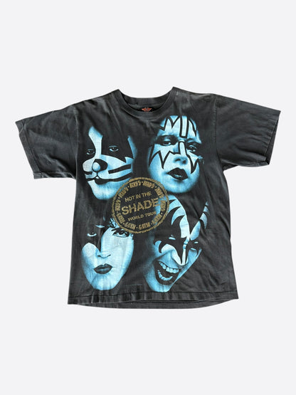 Vintage Black KISS Hot In The Shade World Tour T-Shirt