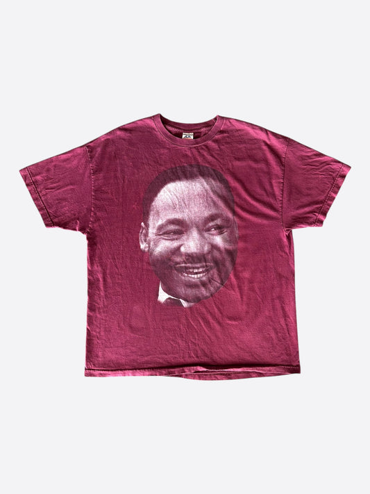 Vintage Burgundy Martin Luther King Graphic T-Shirt