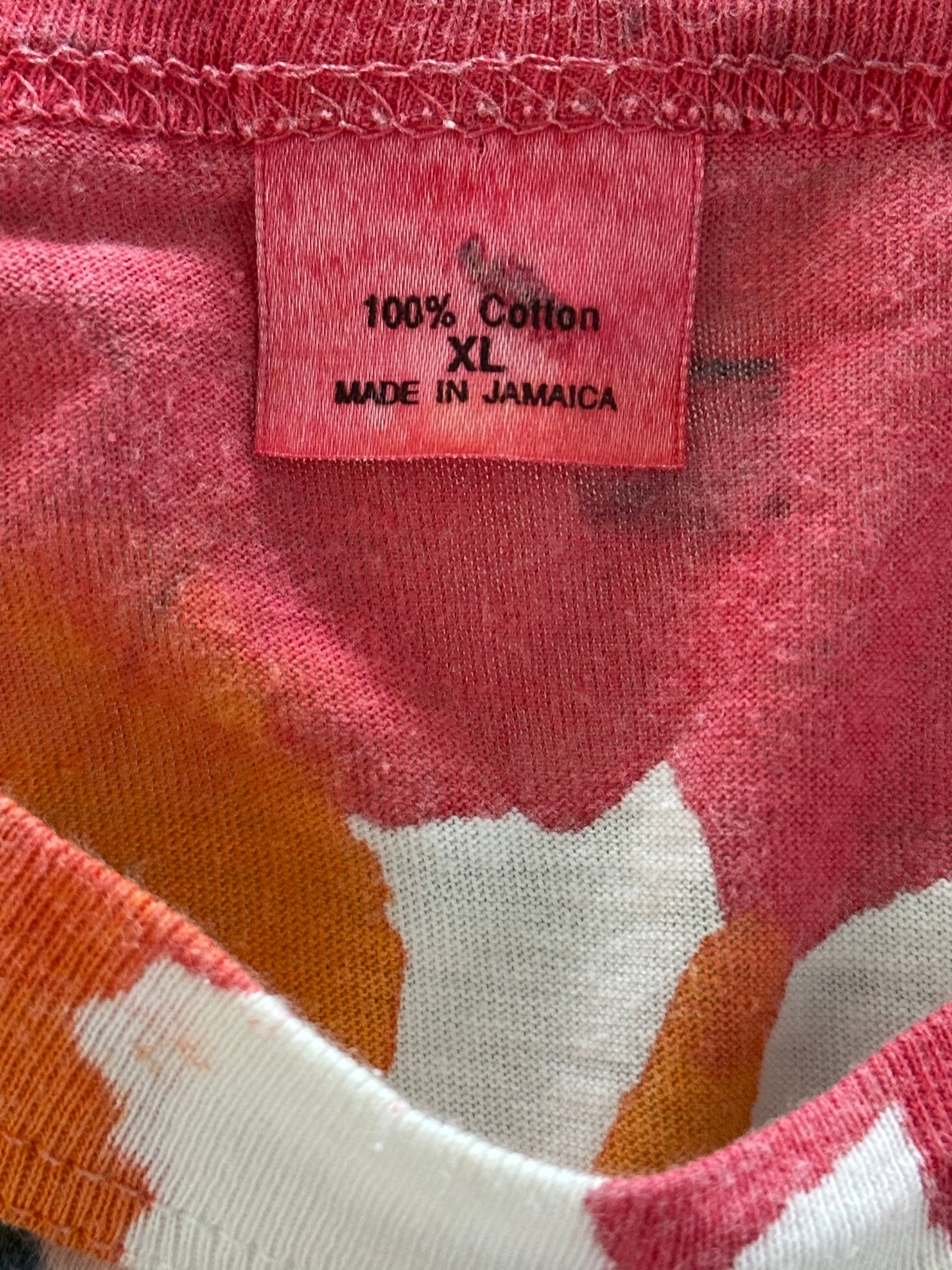 Vintage Tie-Dye Bob Marley Jamaica T-Shirt