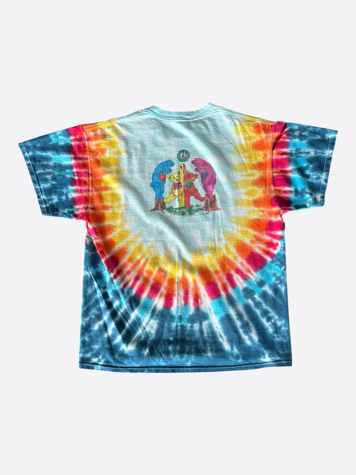 Vintage Tie-Dye Grateful Dead Walking Bears T-Shirt