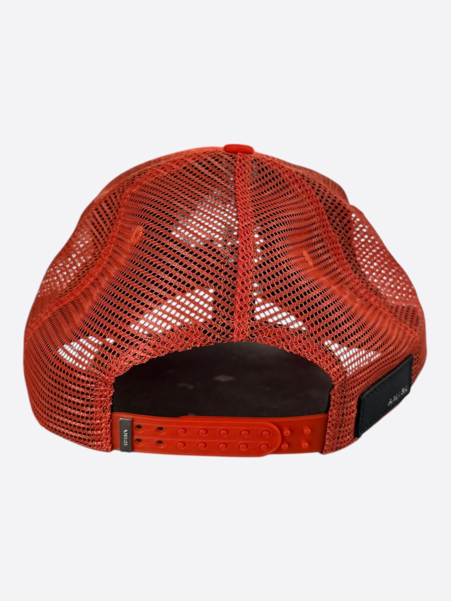 Amiri Orange & Black Arts District Trucker Hat