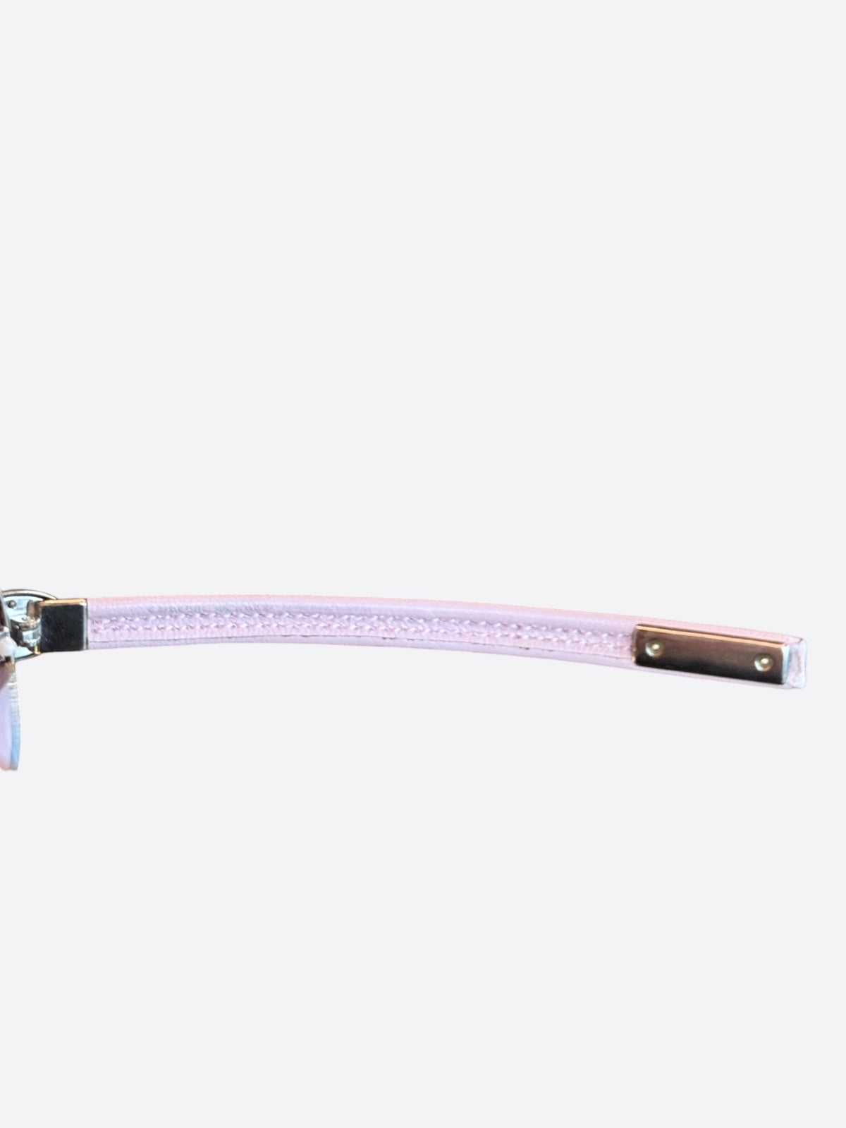 Chrome Hearts Pink & Silver Classic Oval Sunglasses
