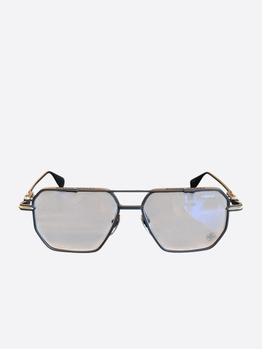 Chrome Hearts Black Cross Phunk Glasses