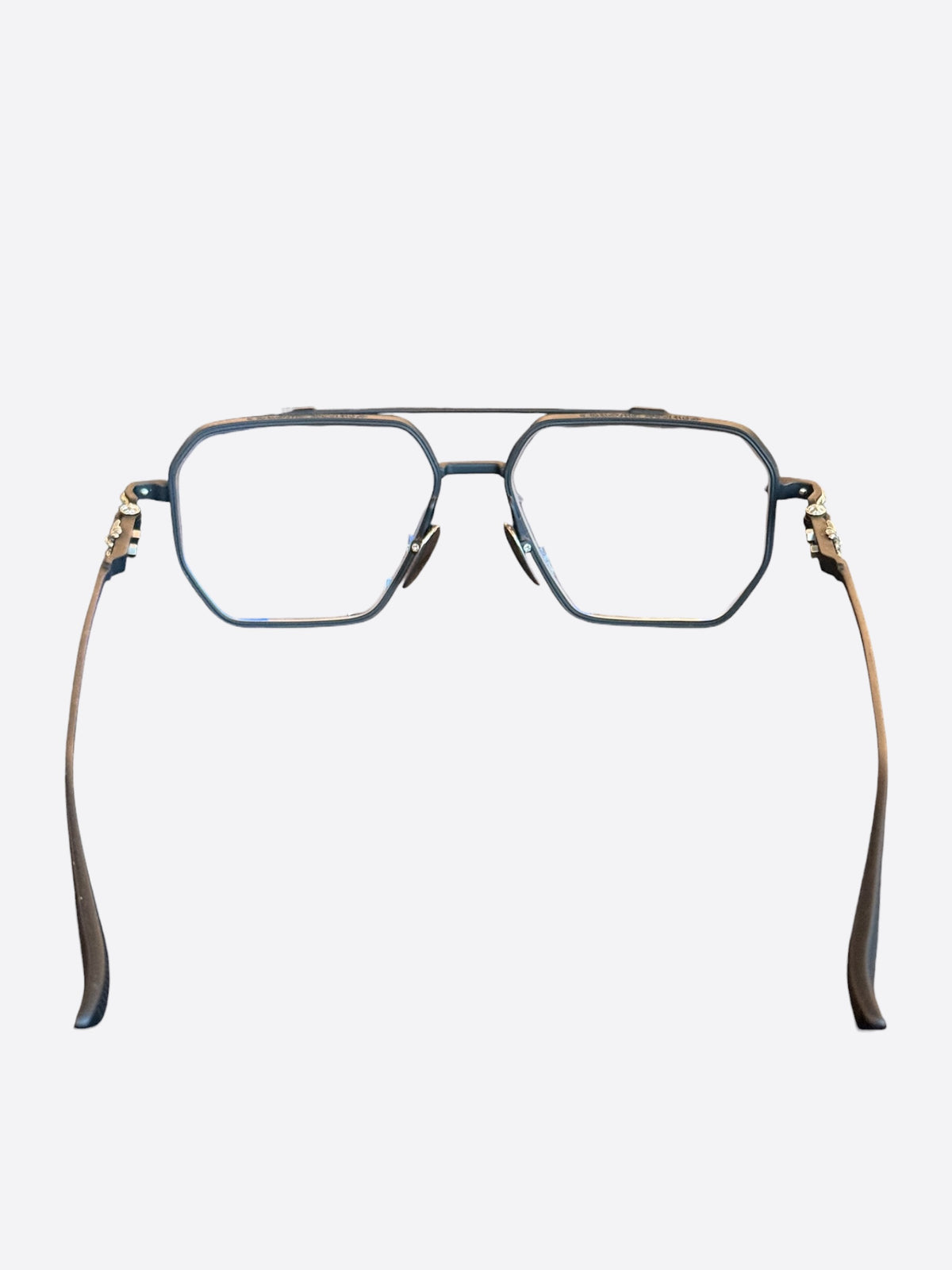 Chrome Hearts Black Cross Phunk Glasses