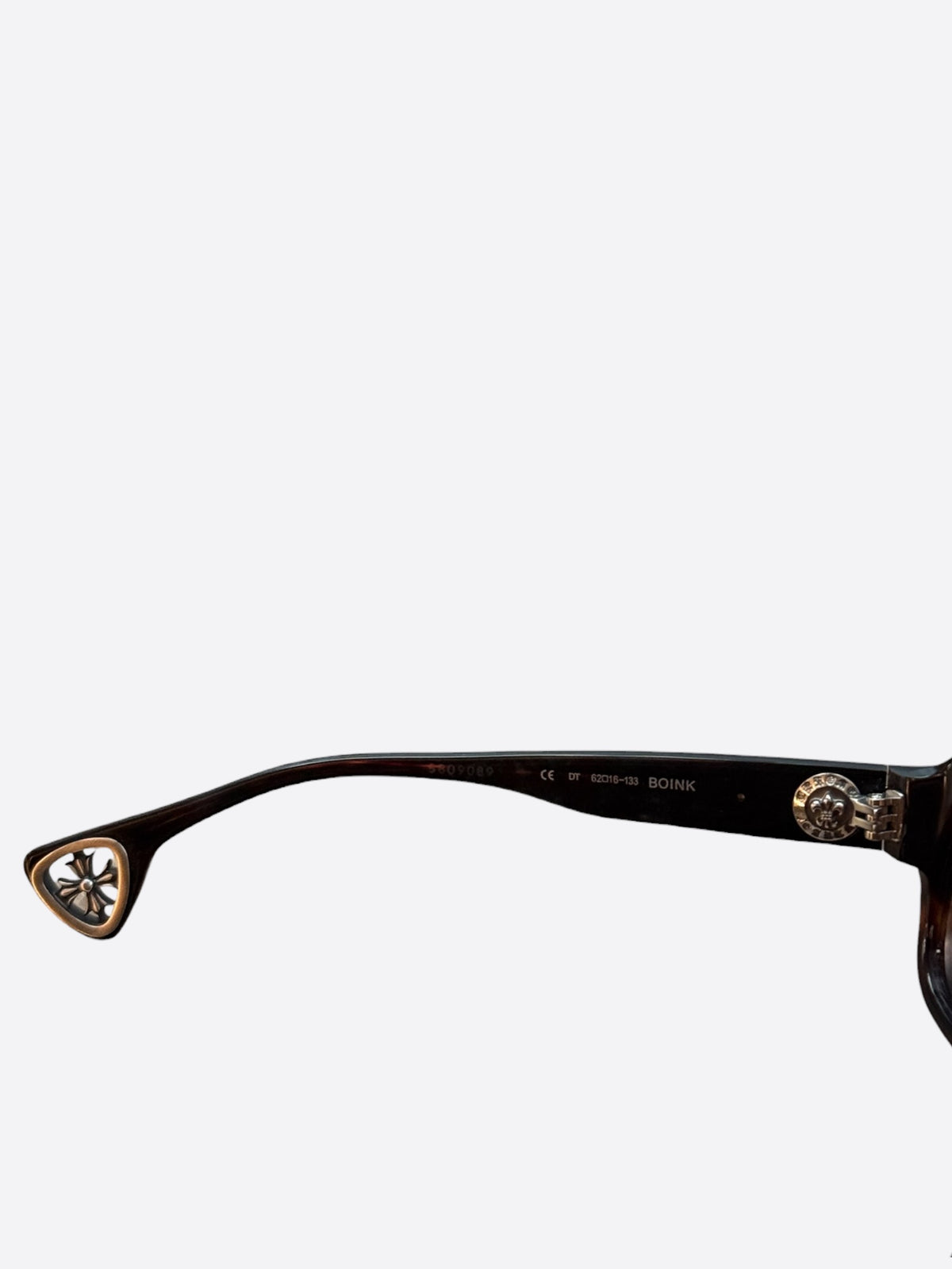 Chrome Hearts Black & Silver Boink Sunglasses