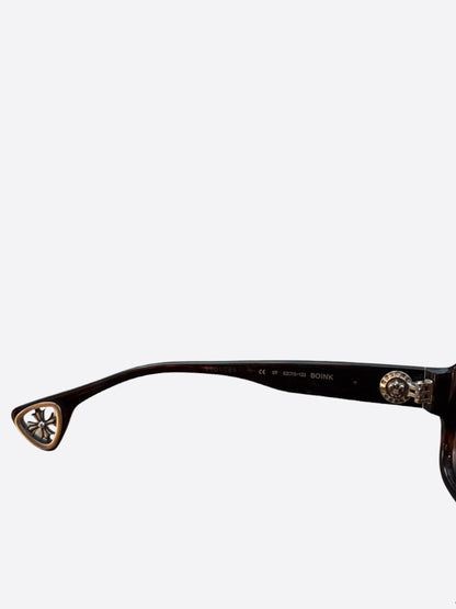 Chrome Hearts Black & Silver Boink Sunglasses