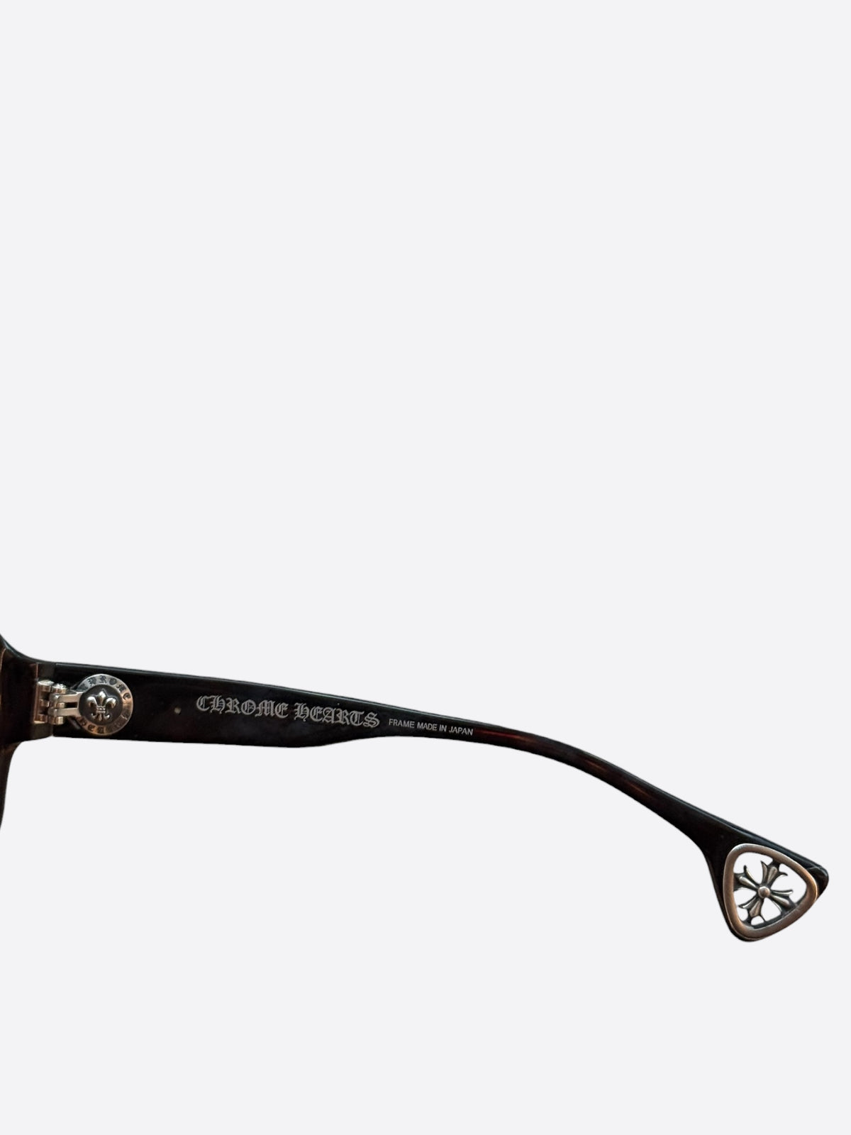 Chrome Hearts Black & Silver Boink Sunglasses