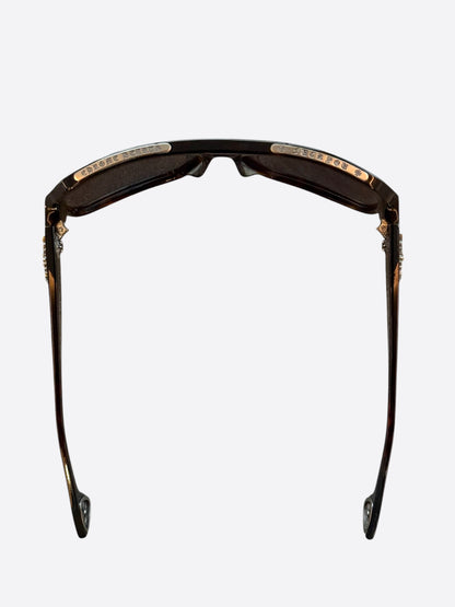 Chrome Hearts Black & Silver Boink Sunglasses