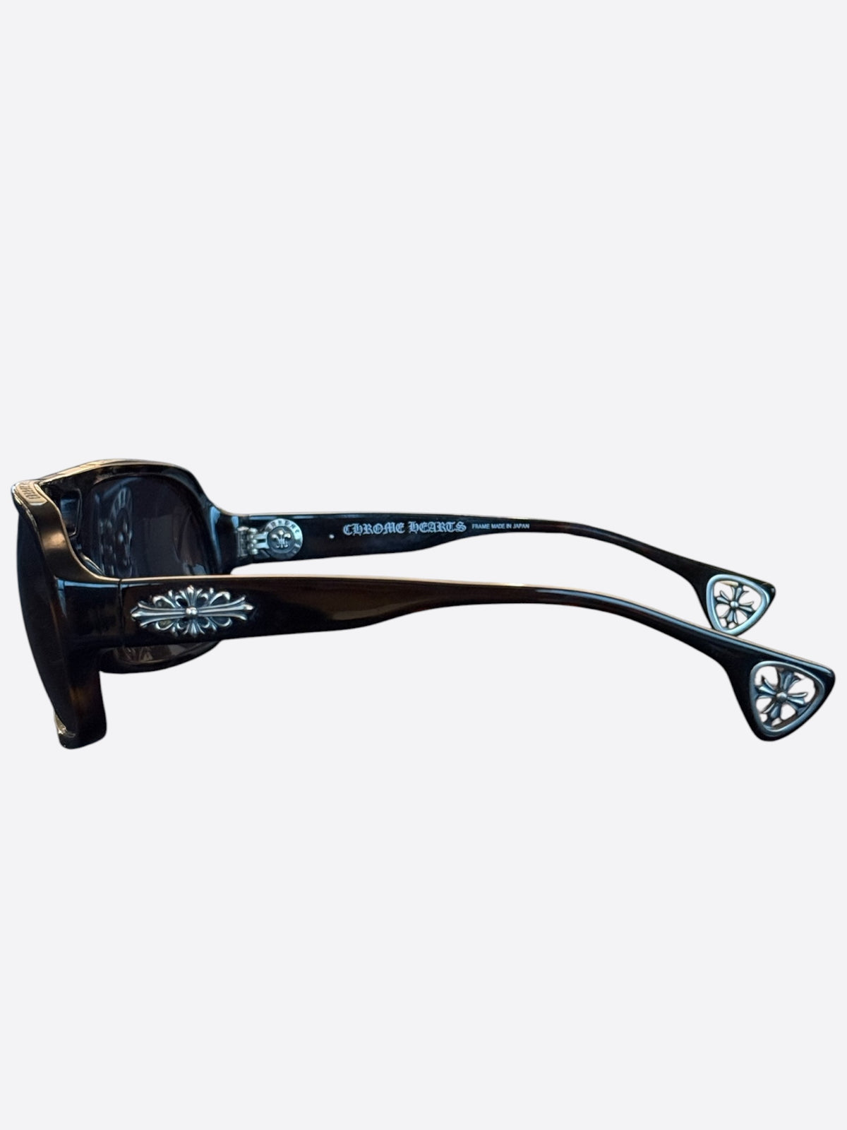 Chrome Hearts Black & Silver Boink Sunglasses