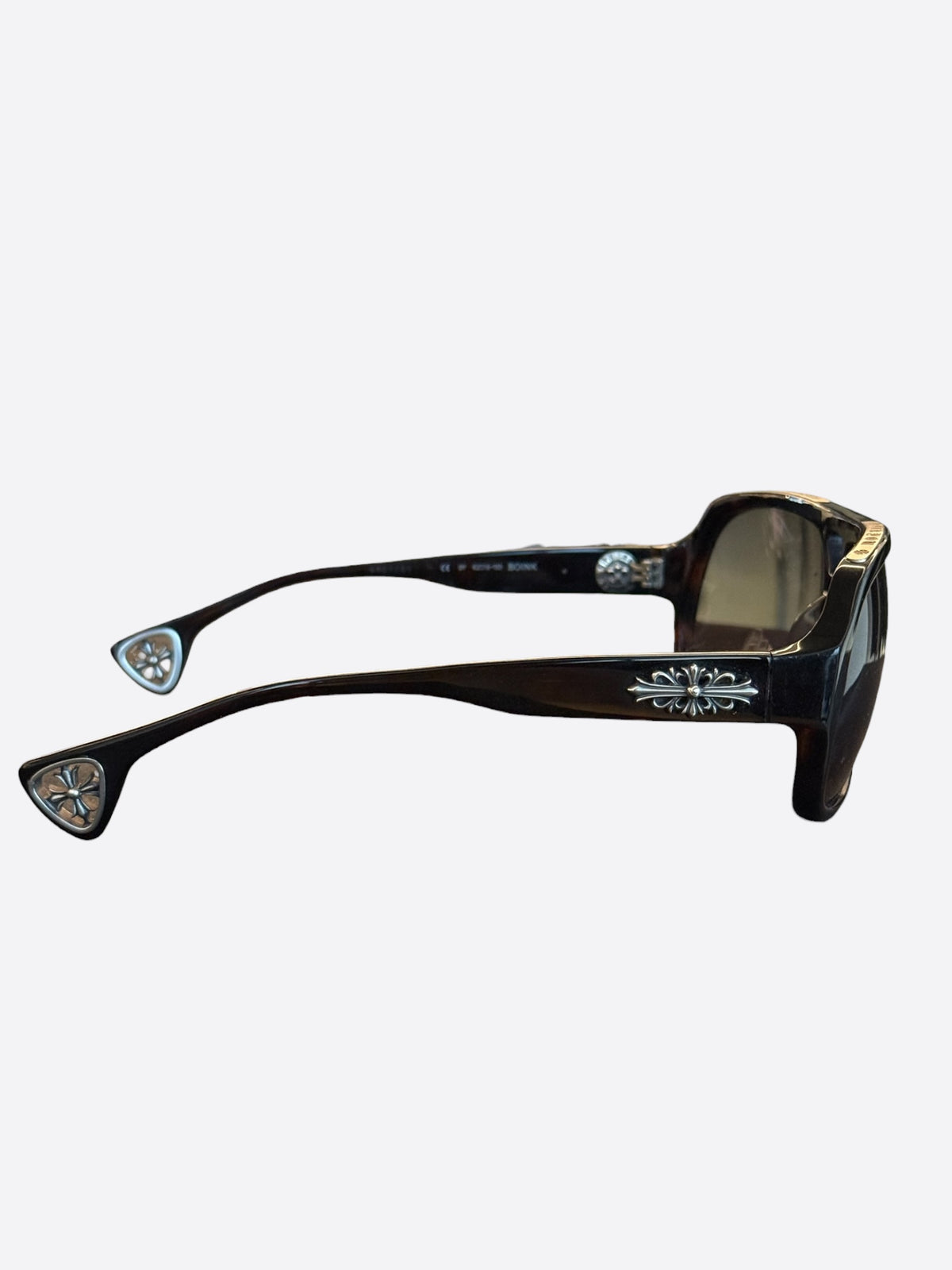 Chrome Hearts Black & Silver Boink Sunglasses