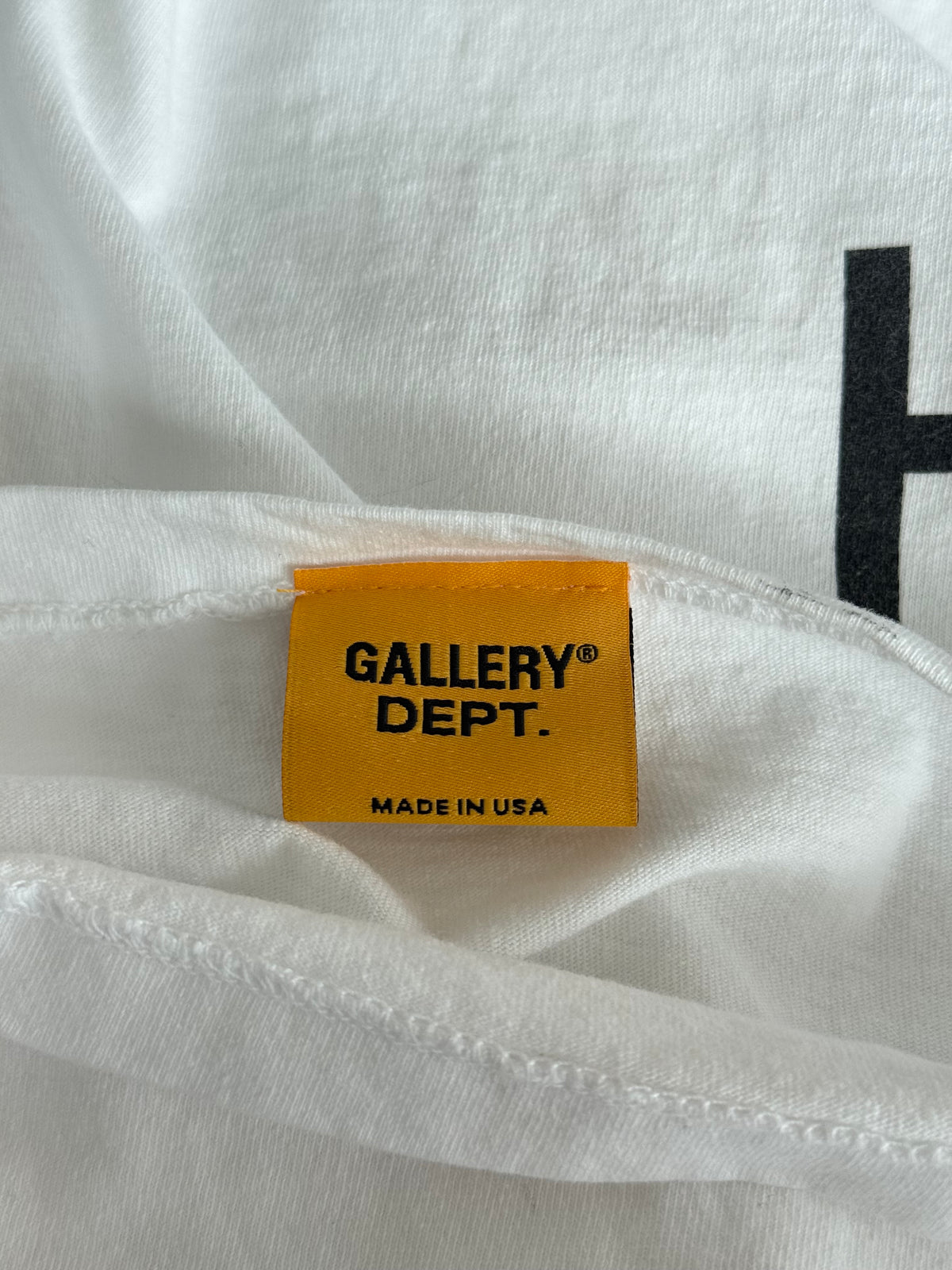 Gallery Dept White & Multicolor ATK Graffiti Logo T-Shirt