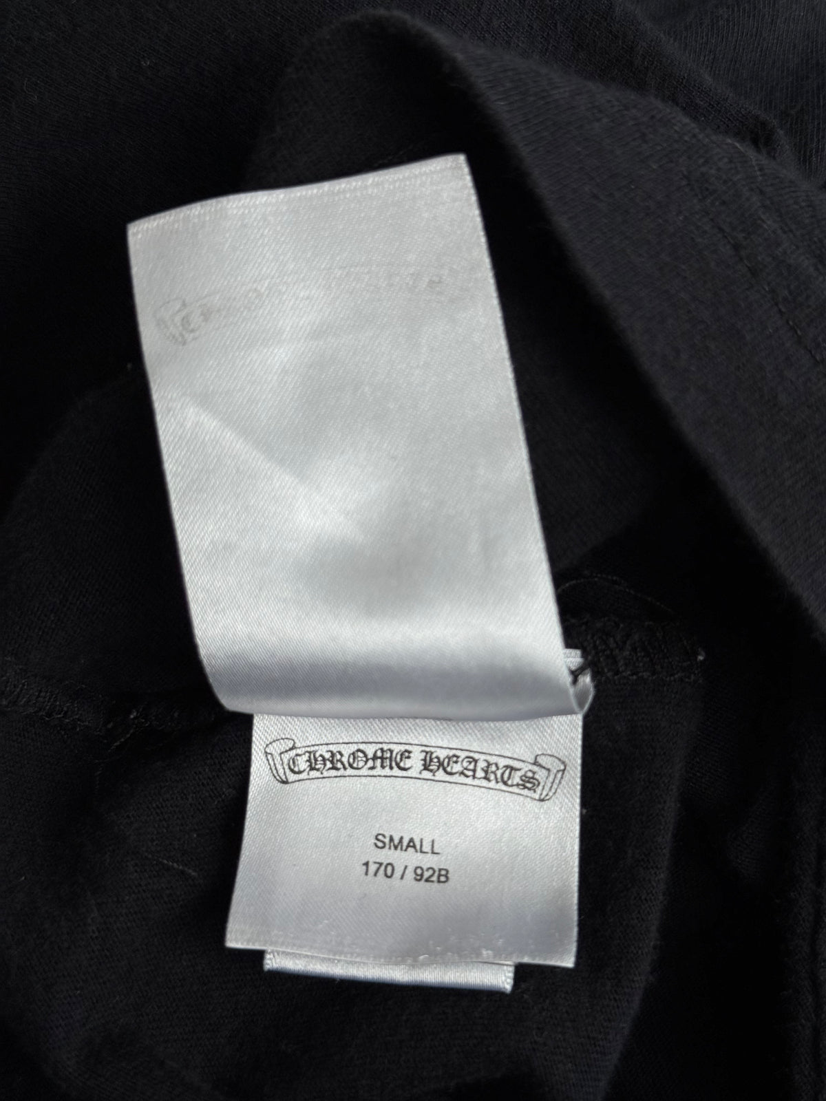 Chrome Hearts Black & Pink Logo Longsleeve T-Shirt