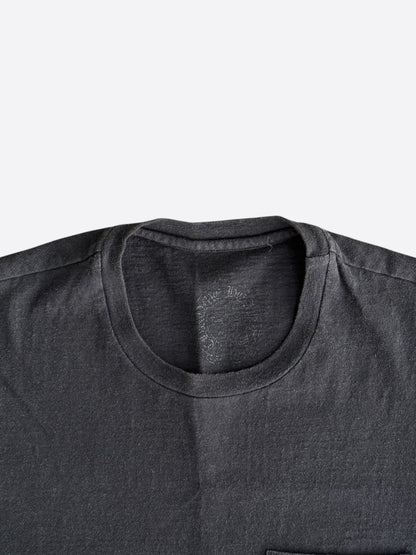 Chrome Hearts Black Leather Triple Cross T-Shirt