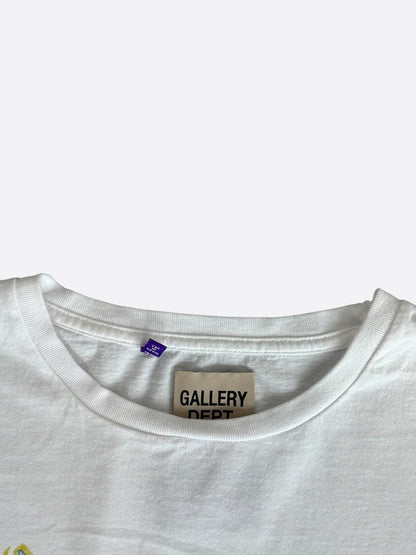 Gallery Dept White & Multicolor ATK Graffiti Logo T-Shirt