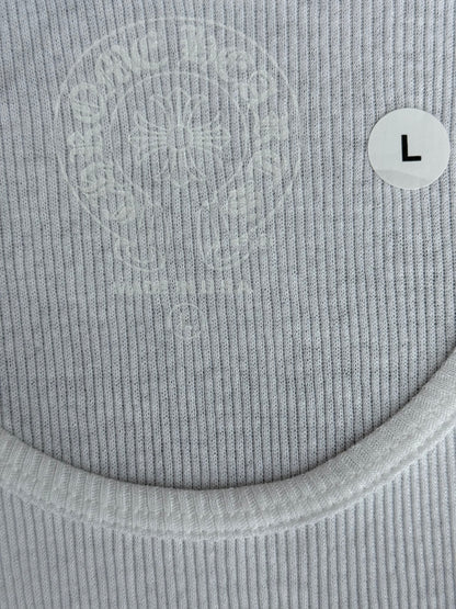 Chrome Hearts White & Black Richard Stark Graphic Tank Top
