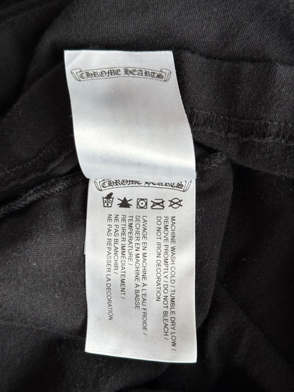 Chrome Hearts Black & Grey Staff Horseshoe Logo Longsleeve T-Shirt