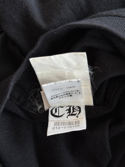Chrome Hearts Black & White Foti Astronaut Graphic T-Shirt