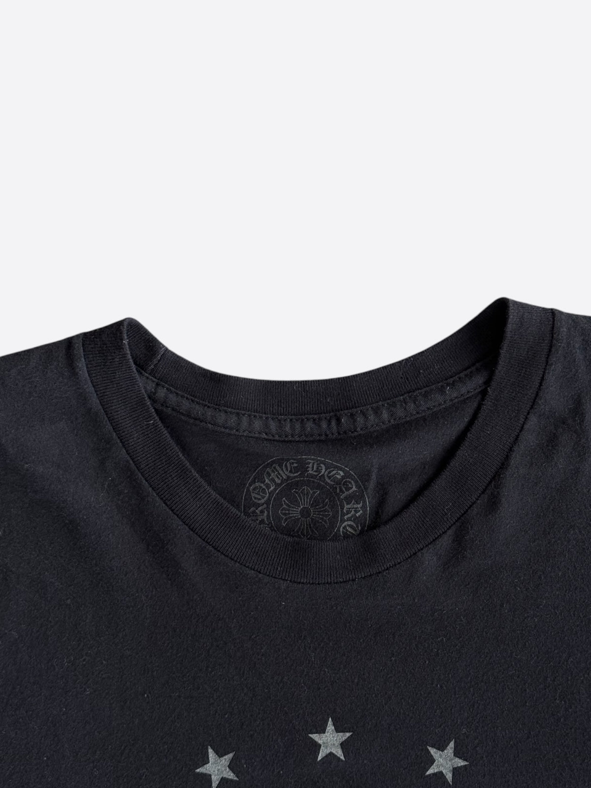 Chrome Hearts Black & White Foti Astronaut Graphic T-Shirt