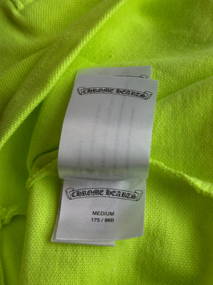 Chrome Hearts Matty Boy Green Sex Records Staff Logo Polo T-Shirt