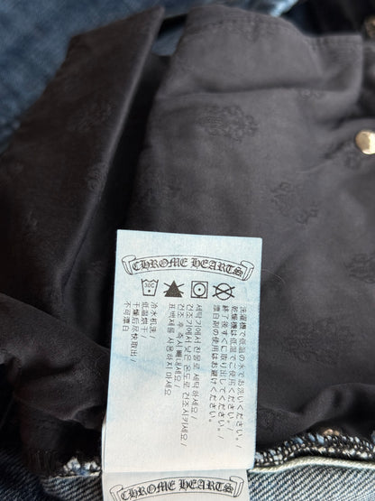 Chrome Hearts Blue Denim Jeans