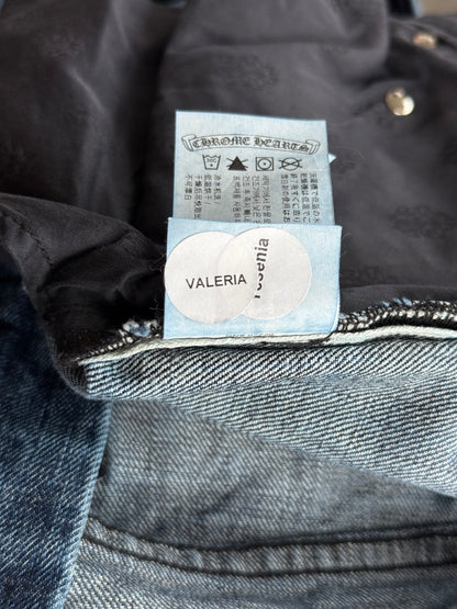 Chrome Hearts Blue Denim Jeans