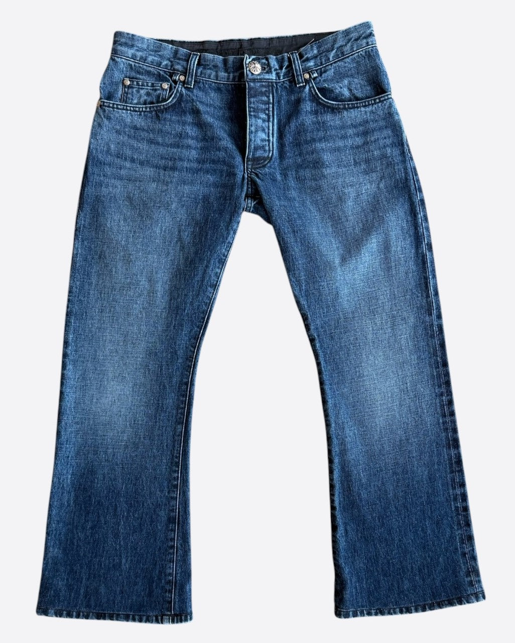 Chrome Hearts Blue Denim Jeans
