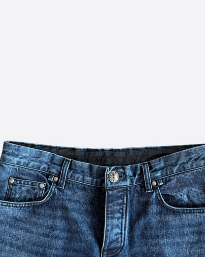 Chrome Hearts Blue Denim Jeans