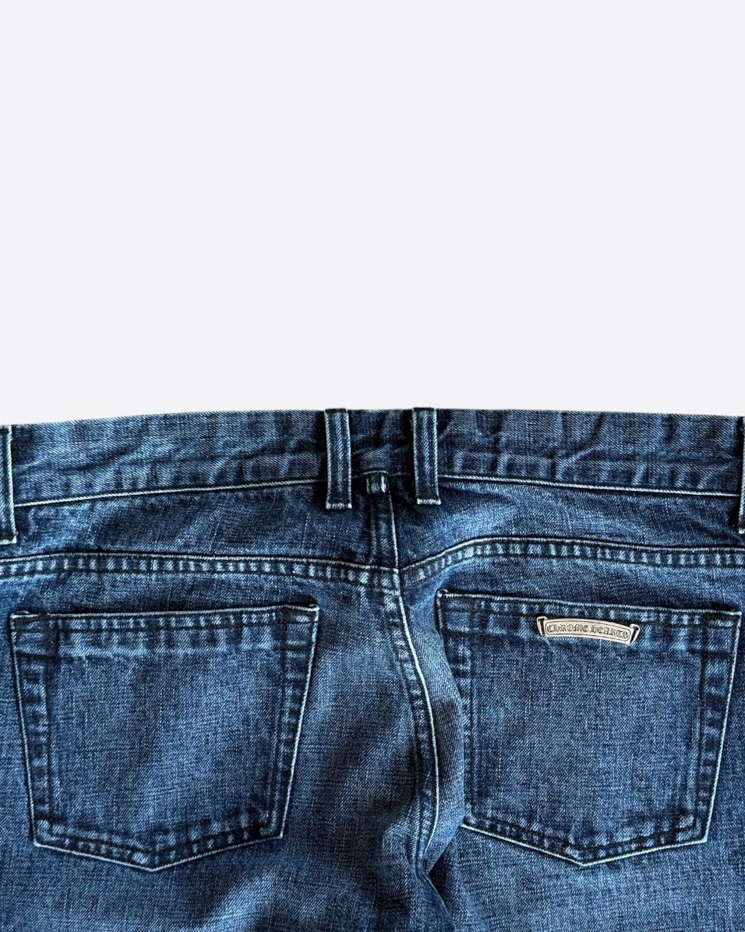 Chrome Hearts Blue Denim Jeans