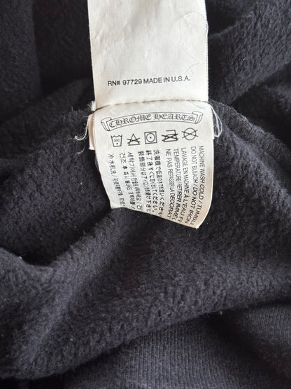 Chrome Hearts Black & White Stencil Hoodie
