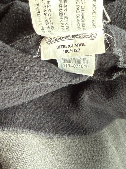 Chrome Hearts Black & White Stencil Hoodie