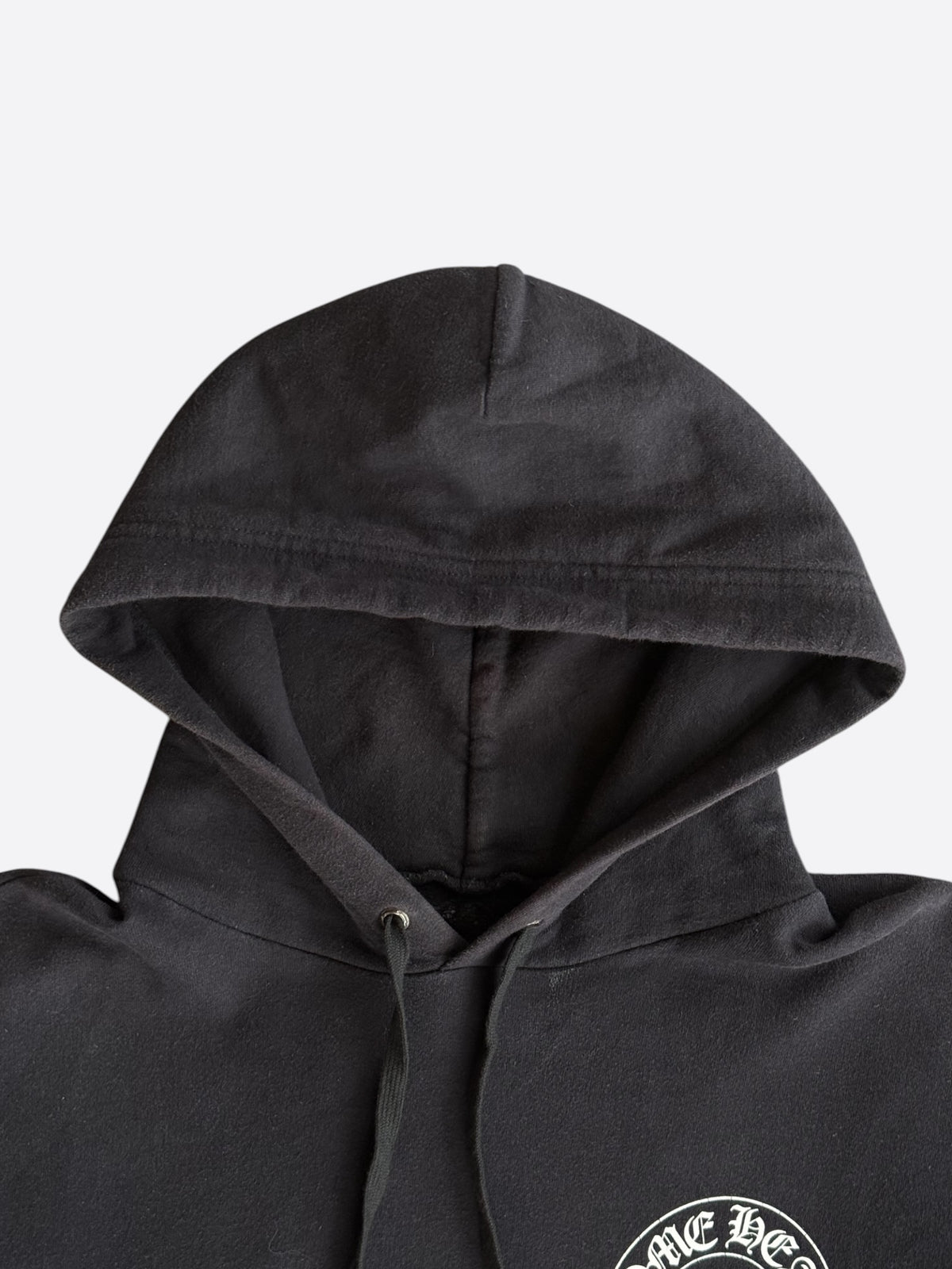 Chrome Hearts Black & White Stencil Hoodie