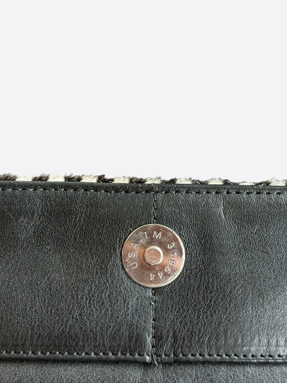 Chrome Hearts Checkered Flap Wallet