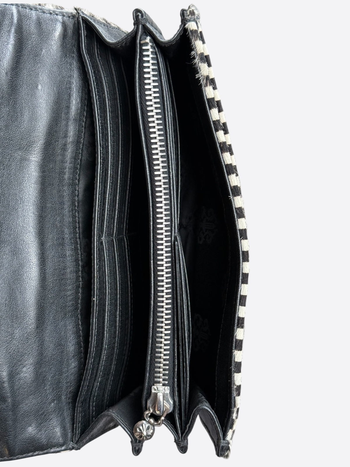 Chrome Hearts Checkered Flap Wallet