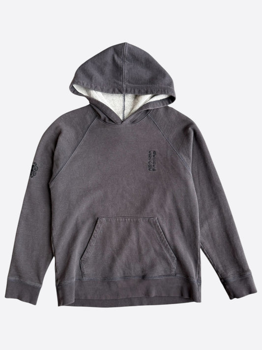 Chrome Hearts Khaki & Black Embroidered Logo Hoodie