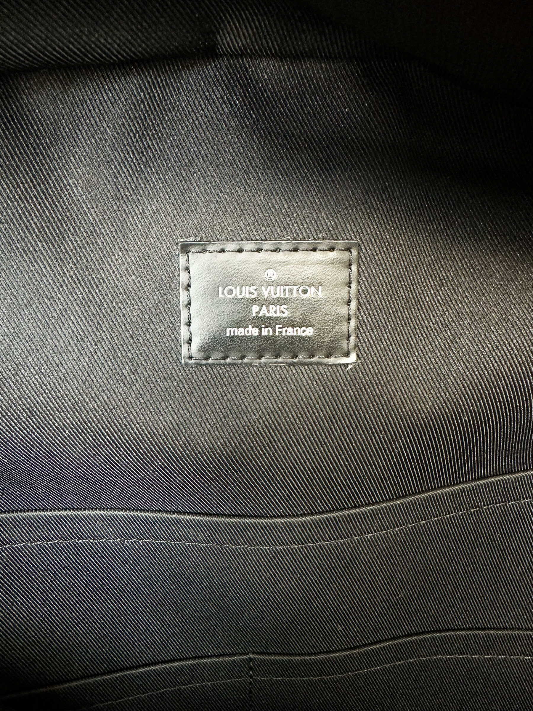 Louis Vuitton Josh Alps Patches Graphite Backpack