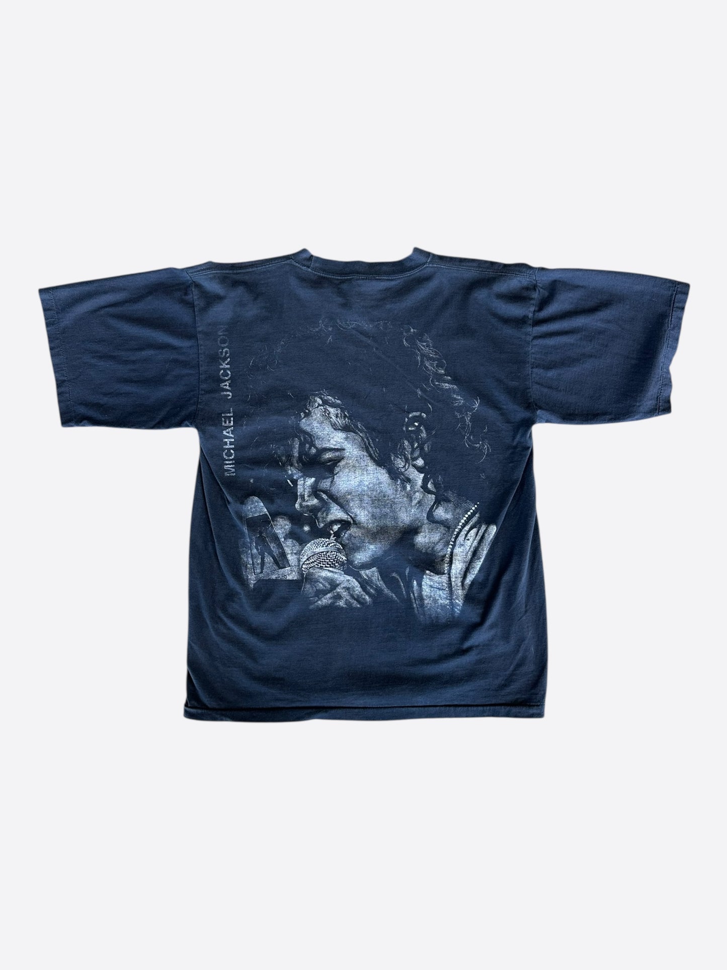 Vintage Black Michael Jackson The King of Pop Graphic T-Shirt