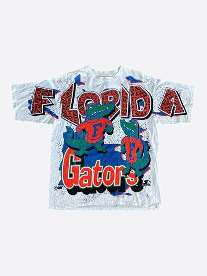 Vintage White University Of Florida Gators Graphic T-Shirt
