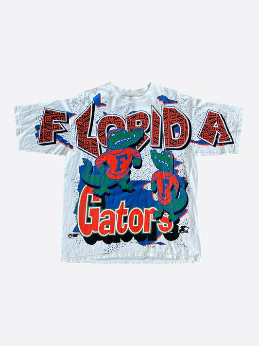 Vintage White University Of Florida Gators Graphic T-Shirt