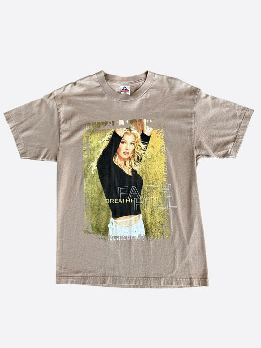 Vintage Beige Faith Hill Breathe Graphic T-Shirt