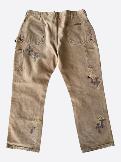 Chrome Hearts Carhartt Tan Sex Records Cross Patch Carpenter Jeans